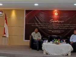 Usai Kabarkan Perekrutan Badan Ad Hoc, KPU Natuna kembali Sosialisasikan PKPU Nomor 6 Tahun 2022