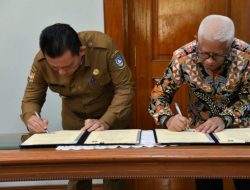 Gubernur Ansar Tandatangani Kesepakatan Bersama Dengan PT Mutu Agung Lestari