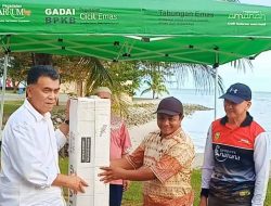 PT. Pegadaian Serahkan Bantuan Tenda untuk Serikat PKL Natuna