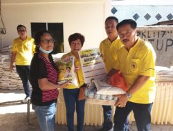 Perkumpulan Teo Chew Tanjungpinang Bagi-bagi Sembako ke Masyarakat Jelang Imlek
