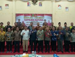 Bupati Natuna Hadiri Acara Kenal Pamit Kapolres Kabupaten Natuna