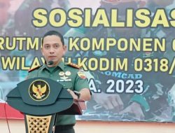 Kodim 0318 Natuna Sosialisasikan Rekruitmen Komponen Cadangan untuk Mitra Darat