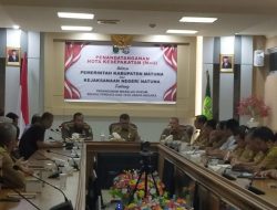 Bupati Natuna Wan Siswandi Minta OPD Terkait Siapkan Retribusi Daerah Atas Tambang Pasir Kuarsa