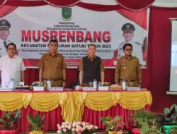 Bupati Natuna Buka Secara Resmi Musrembang Kecamatan Bunguran Batubi Tahun 2023