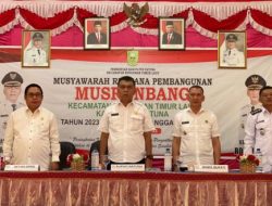 Bupati Natuna Secara Resmi Buka Musrenbang Kecamatan Bunguran Timur laut