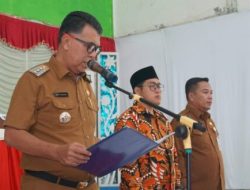 Bupati Natuna Lantik Camat Serasan Timur dan Sejumlah PNS