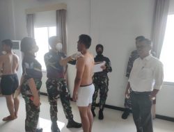 Lamhot Sijabat, Tinjau Kegiatan Safari Kesehatan di Lanal Ranai