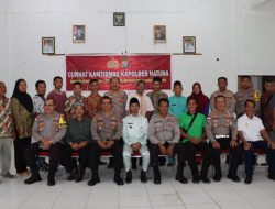 Curhat Jumat, Kapolres Natuna  Ajak Masyarakat Jaga  Kamtibmas