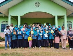TP PKK Kabupaten Natuna, Tinjau Kesiapan PHBS Di Bunguran Batubi Jaya