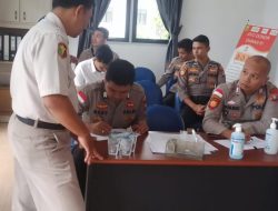 Polres Natuna Gelar Donor Darah di Hari Jadi Polda Kepri ke 18 Tahun