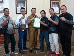 Diterima Bupati, Pengurus DPC PJS Beltim Sampai Rencana Pelantikan dan Diskusi Publik