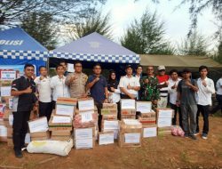 Kecamatan Bunguran Barat Salurkan Bantuan Korban Bencana di Serasan