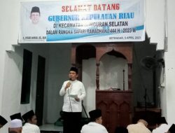 Safari Ramadhan di Cemaga Selatan, Gubernur Ansar Ajak Jamaah Menjaga Negeri