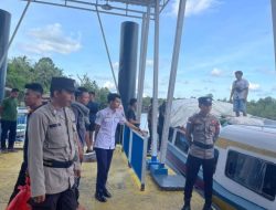 Polres Natuna Gelar Operasi Ketupat Seligi untuk Ciptakan Keamanan dan Kenyamanan di Pelabuhan Binjai