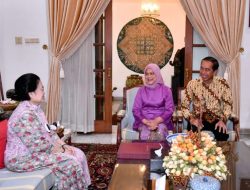 Presiden Jokowi Silaturahmi dengan Presiden Ke-5 RI Megawati Soekarnoputri