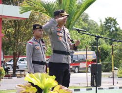 Kapolres Natuna Pimpin Apel Gabungan Deklarasi Pencegahan Karhutla