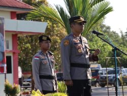 Kapolres Natuna, Pimpin Upacara Sertijab Perwira Menengah dan Perwira Pratama