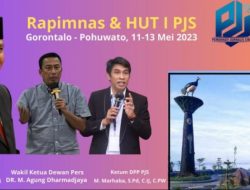 Wakil Ketua Dewan Pers Buka Rapimnas dan HUT PJS di Gorontalo