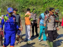 Sambut Hari Bhayangkara Ke-77, Satpolairud Polres Natuna Tanam 500 Pohon Mangrove