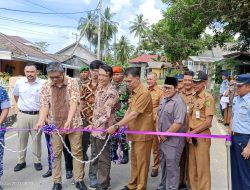 Bupati Natuna Resmikan Jalan Kolonel PNB Sumihar Sihotang