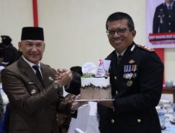 Sempena Hari Bhayangkara Ke -77, Polres Natuna Gelar Upacara dan Sukuran
