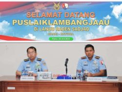 Danlanud RSA Natuna Terima Kunjungan Tim Safety Audit Puslaiklambangjaau Mabesau