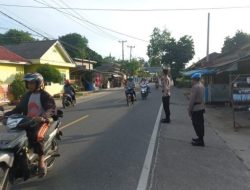 Satlantas Polres Natuna Atur Lalulintas di Sejumlah Ruas Jalan Rawan Kecelakaan