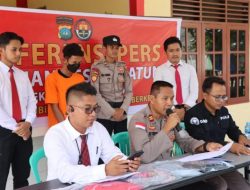 Polisi Tangkap Pelaku Pencurian Rumah Warga di Kecamatan Seluan
