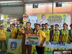 Ansar Tutup Turnamen Futsal Piala Gubernur Kepri Zona V Natuna