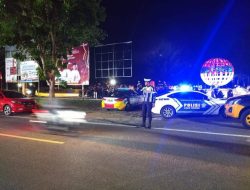 Ciptakan Kamtibmas Yang Kondusif, Polres Natuna Laksanakan Patroli Presisi Blue Light