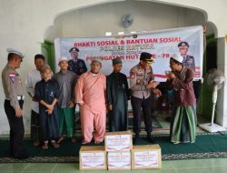 Sambut Kemerdekaan RI KE-78, Polres Natuna Laksanakan Bansos Ke Ponpes Fastabiqul Khoirot