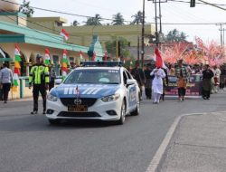 Polres Natuna Bersinergi Bersama Instansi Terkait, Berikan Pengamanan Pelaksanaan Pawai Budaya Kemerdekaan RI Ke-78