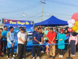 Bantu Warga Natuna, Danlanud RSA Launching Pasar Minggu Ria