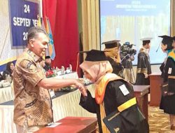 Hadiri Wisuda UT Batam, Bupati Natuna Memberikan Ucapan Selamat Kepada 653 Mahasiswa