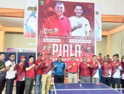 Turnamen Piala Bupati Natuna Tenis Meja 2023, Sekda : Mencari Bibit Atlet Unggulan