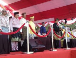 Ketua Beserta Anggota DPRD Natuna Mengikuti Upacara Hari Jadi Kabupaten Natuna Ke-24