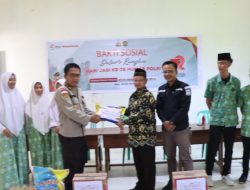 Polres Natuna Sambut HUT Humas Polri ke-72 dengan Kegiatan Bakti Sosial dan Penanaman Mangrove