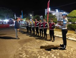 Polres Natuna dan Jajaran Lakukan Pengamanan Rangkaian HUT ke-24 Kabupaten Natuna