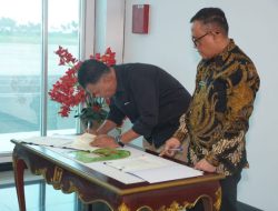 Bupati Natuna Teken Hibah Tanah untuk Pembangunan Kantor KPU dan Kanwil DJP Kepri