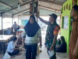 Serda Sedarta Sembiring Ikut Kegiatan Posbindu Jemput Bola bersama Puskesmas Pulau Laut