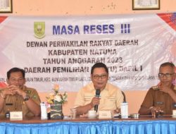 Ketua DPRD Natuna Reses di Desa Batu Gajah Tampung Aspirasi Masyarakat 