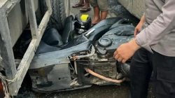 4. A1 (Motor Bripda Novandro Sedang Mengganjal Bus)