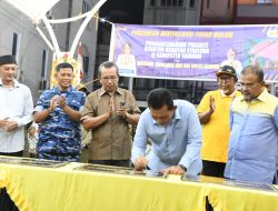 Gubernur Ansar Resmikan Revitalisasi Pasar Malam Dan Tugu Pentakbiran Kabupaten Karimun