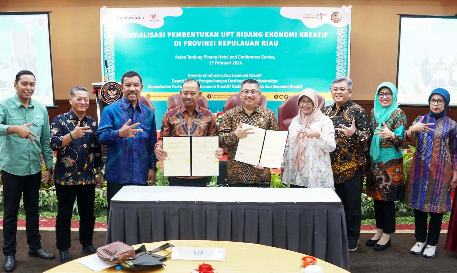 Kepri jadi Pilot Project Pertama UPT Ekonomi Kreatif