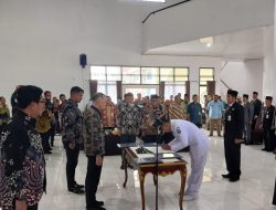 Rodhial Huda Lantik Pejabat Administrator, Pengawas dan Pejabat Fungsional