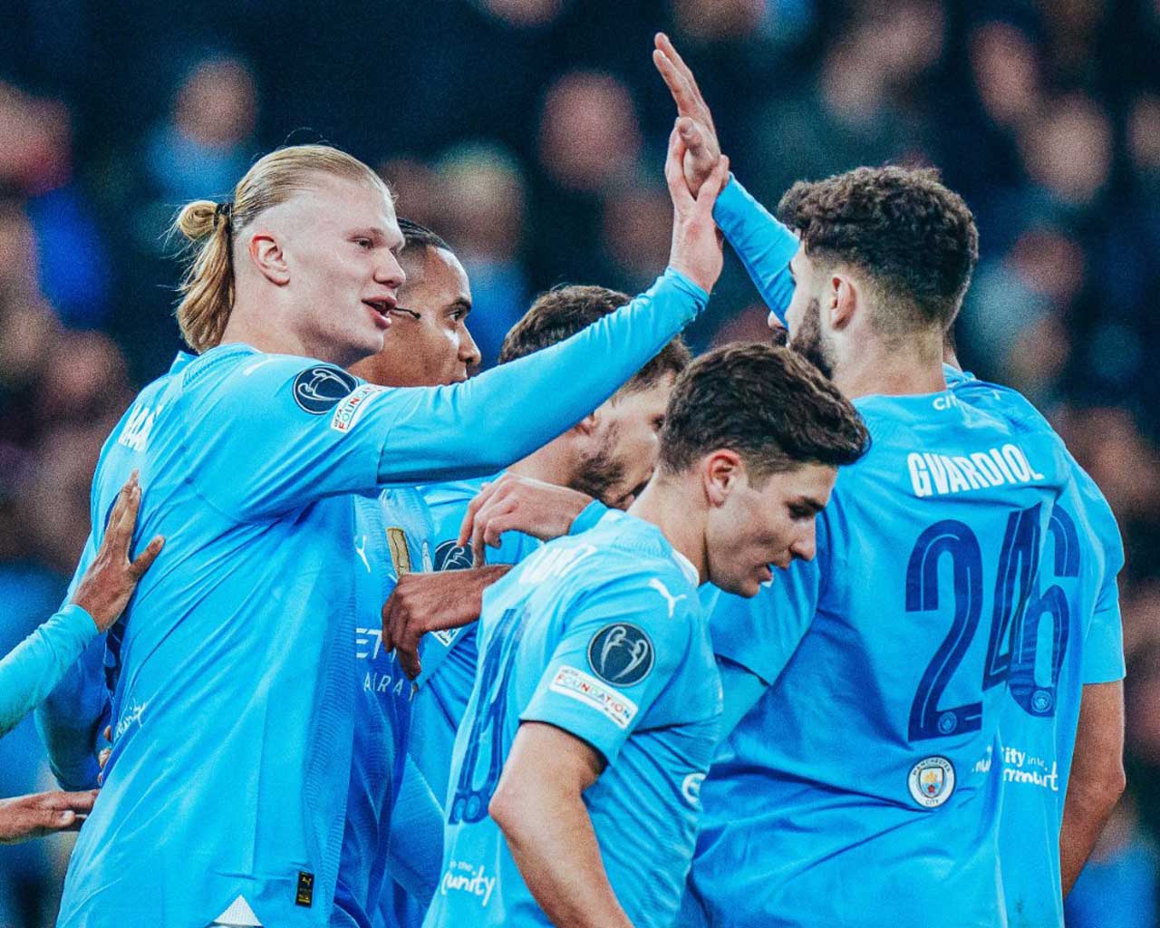 Manchester City Hajar Copenhagen 3-1, Pastikan Lolos ke Perempatfinal Liga Champions