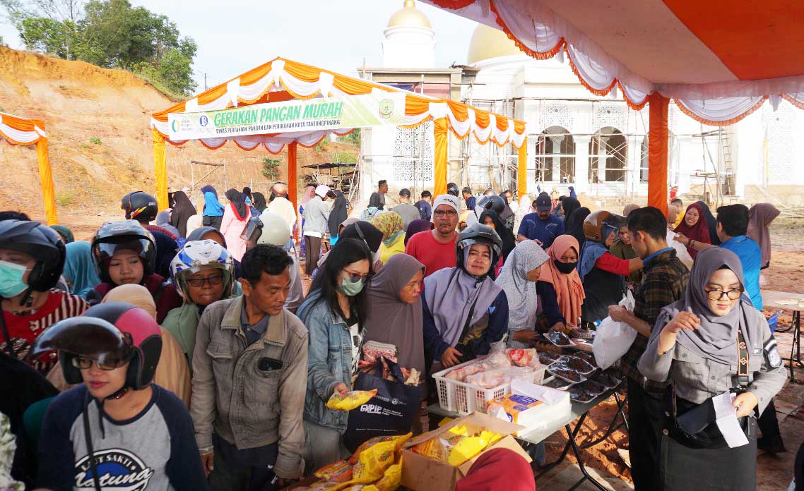 Jelang Ramadhan, Pemko Tanjungpinang Gelar Pasar Murah, Beras Bulog Paling Diminati Warga