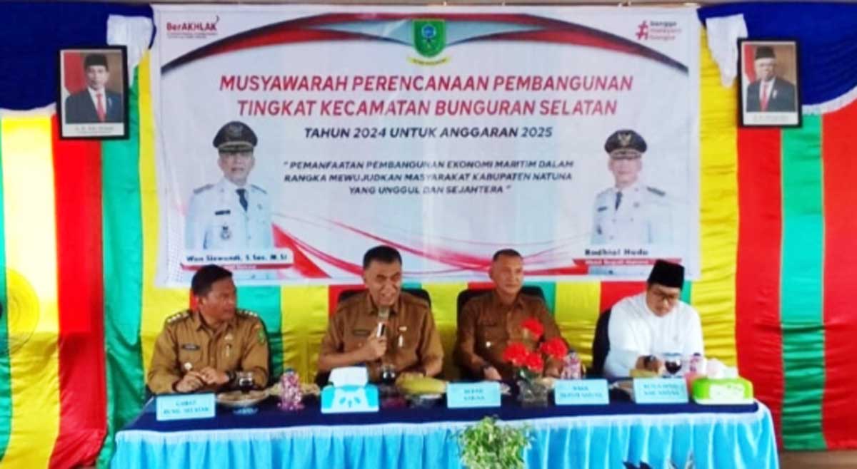 Daeng Ganda dan Eri Marka Hadiri Musrenbang Bunguran Selatan