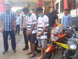 Dua Spesialis Curanmor Kawasaki Ninja Diringkus Polisi