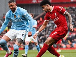 Drama di Anfield, Liverpool Ditahan Imbang Manchester City 1-1